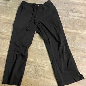 Black scrub pants